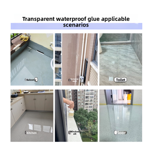 Agent adhésif transparent imperméable pour murs extérieurs, sans brique, pénétrant, pour la réparation des fuites de salle de bain et de toiture, peinture imperméable - Product Image 4
