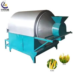 Mini stainless rotary coconut fiber rotary dryer poultry wood chips dryer