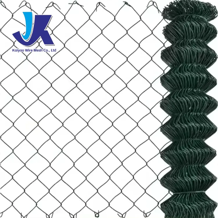 Easily Assembled cheap diamond wire mesh fence chain link fence wire fencing for sport