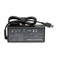 Chargeur d'ordinateur portable 135W 20V 6.75A USB Pin Ultra Slim Design Square Adaptateur secteur pour ordinateur portable pour Lenovo 4X20E50558 ThinkCentre