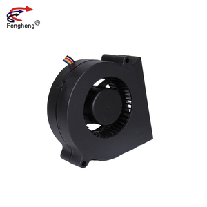 พัดลมระบายอากาศ 80x80x30 มม. 8030 DC 12V 24V 3800RPM พัดลมอุตสาหกรรมแบบเทอร์ไบน์แรงดันสูง 80 มม. - Product Image 1