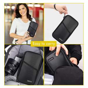 Organizador de Archivos Portátil de Viaje de Alta Calidad, Personalizado, Resistente al Fuego y al Agua, para Tarjetas, Pasaportes, Dinero en Efectivo, con Cierre de Cremallera - Product Image 6