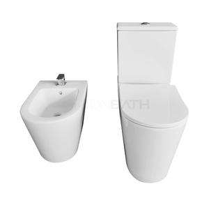 Ortonbath trở lại tường hình bầu dục bát không có vành <span class=keywords><strong>WC</strong></span> nhà vệ sinh Pan hai mảnh nhà vệ sinh bát Argentina nhà vệ sinh thiết lập với 3 lỗ CHẬU VỆ SINH Bộ - Product Image 4