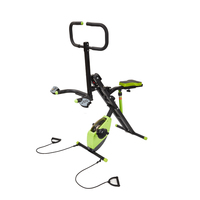 Vélo d'exercice pliable électrique de haute qualité pour la maison, équipement de fitness, simulateur de chevalet d'équitation, écran LCD arrière