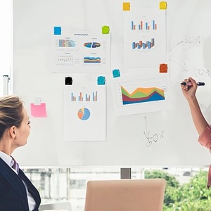 5 pinces magnétiques pour bureau et réfrigérateur - Organiseur de documents coloré multi-usages, adapté à la maison et à la cuisine - Product Image 5