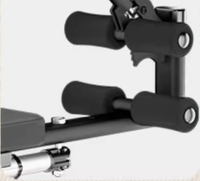 Banc d'entraînement électrique en acier durable pour les jambes, inclinable et plat, thérapeutique orthopédique pour la décompression dorsale et cervicale
