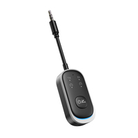 AGETUNR J51 V5.3 Bluetooth-zenderontvanger 2-in-1 Bluetooth AUX-adapter voor tv/auto/pc/gym, verbindt 2 apparaten tegelijkertijd
