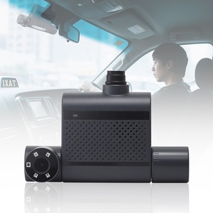 Cámara <span class=keywords><strong>de</strong></span> Coche 4G Dual Delantera e Interior 1080P <span class=keywords><strong>con</strong></span> WiFi, GPS, Transmisión <span class=keywords><strong>de</strong></span> Video en Vivo Remota, Grabadora para Flotas <span class=keywords><strong>de</strong></span> Taxis - Product Image 1
