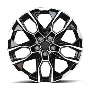 Jantes de voiture en alliage d'aluminium <span class=keywords><strong>14</strong></span>-17 <span class=keywords><strong>pouces</strong></span> 4x100 5x100 <span class=keywords><strong>4x108</strong></span> 5x108 5x114.3 40mm 30mm à rayons multiples - Product Image 2