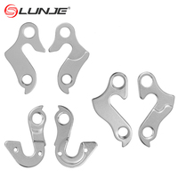 LUNJE Crochet de dérailleur arrière en aluminium pour VTT et vélo de route, support de dérailleur arrière en alliage
