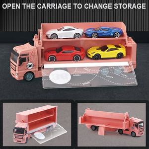 Dernier camion en alliage Jouet camion conteneur à roue libre Jouets avec inertie Voiture de <span class=keywords><strong>course</strong></span> en alliage pour enfant garçon - Product Image 6