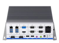 PC Box Industri Modular Tanpa Kipas, Intel Generasi ke-6-11 Core, 6 COM 2 LAN, Ekspansi Dual Mini PCIe
