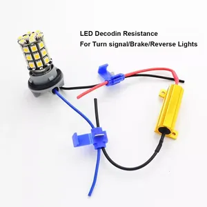 Xe dẫn ánh sáng bóng đèn sửa chữa lỗi miễn phí CANBUS hủy Bộ giải mã tín hiệu lần lượt blinker phổ tải điện trở đèn ô tô kháng - Product Image 6