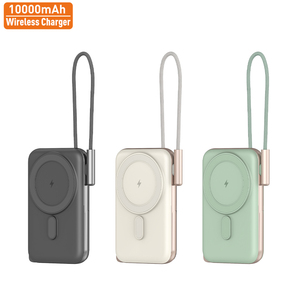 แบตสำรองขนาดเล็ก30W 10000mAh พร้อมสาย Type-C และจอแสดงผล LED ระบบแม่เหล็กชาร์จเร็วสำหรับมือ<span class=keywords><strong>ถือ</strong></span> iPhone Samsung - Product Image 6