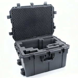<span class=keywords><strong>Valise</strong></span> de transport rigide antichoc avec roulettes, poignée rétractable, mousse personnalisée, injection PP, étanche - Product Image 5