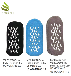 Chaussettes et <span class=keywords><strong>gants</strong></span> <span class=keywords><strong>de</strong></span> spa hydratants en gel <span class=keywords><strong>de</strong></span> coton doux pour les <span class=keywords><strong>pieds</strong></span> - Product Image 3