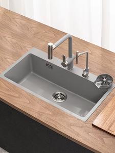 Grifo extraíble digital inteligente integrado sin costuras de acero inoxidable para fregadero de cocina - Product Image 4