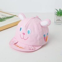 Nueva Gorra de Béisbol con Diseño de Animales para Niños, Estilo Coreano, Visera para el Sol, Primavera-Verano, Gorra Linda para Bebés
