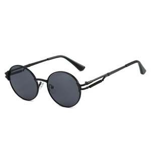 Nouvelles Lunettes de Soleil Métalliques de Luxe Style Punk pour Hommes, Rétro, Anti-UV avec Verres UV400 - Product Image 1