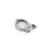 Conexión de Soldadura Sanitaria de Acero Inoxidable SS304 de Alta Resistencia con Tuerca de Ala de un Solo Pasador, Estándar DIN/3A/ISO, Pulida