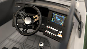 2022 Exclusivo de lujo OEM Cruising Party Barco de fibra de vidrio Lujosos remolcadores de surf con motor fuera de borda Fábrica de China - Product Image 5