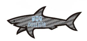 Pegatina 3D de PVC con Diseño de Tiburón, Impermeable, con Acabado Dorado, Personalizable, Luminosa, Regalos Promocionales - Product Image 3