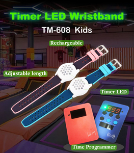 Soffa điều khiển từ xa <span class=keywords><strong>LED</strong></span> Vòng đeo tay Nguồn cung cấp bên hẹn giờ dây đeo cổ tay nhảy công viên Vòng đeo tay chronomtre khuyến mại kinh doanh Quà Tặng - Product Image 4