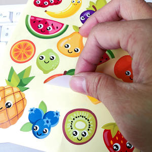 Commande en gros d'autocollants mignons de dessins animés, écologiques, imperméables, amovibles, pour meubles, décoration de carnet - Product Image 1