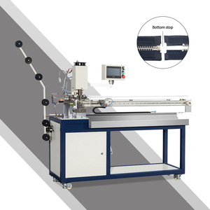 Hoàn toàn tự động đóng cuối dây kéo máy 4 trong 1 tất cả các quá trình dây kéo máy làm phù hợp cho nylon nhựa kim loại dây kéo - Product Image 6