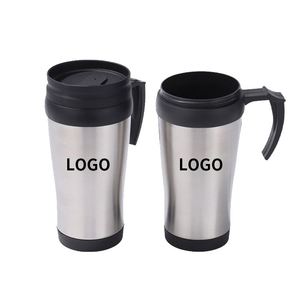 Custom Handle Cup Insulated 201 Stainless Steel Food-grade PP Inner Liner Outer <b>Box</b> Handle Cup for Advertising - Product Image 1