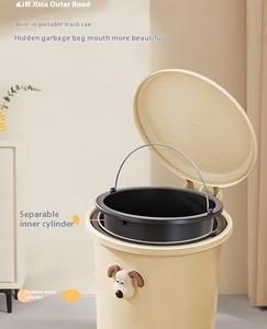 Home Deluxe Sense <span class=keywords><strong>Pedal</strong></span> con tapa Sala de estar Cocina Oficina <span class=keywords><strong>Cubo</strong></span> de <span class=keywords><strong>basura</strong></span> - Product Image 5
