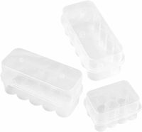 En stock : Boîte de stockage en plastique pour poudre lyophilisée, flacon de peptide vaccinal, flacon transparent Cillin 3ml, 5ml, 7ml
