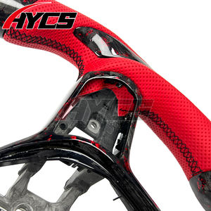 Accesorios Interiores para Automóviles Honda Civic Accord <span class=keywords><strong>de</strong></span> 11.ª Generación, Estilo Deportivo, Volante Personalizado <span class=keywords><strong>de</strong></span> Fibra <span class=keywords><strong>de</strong></span> Carbono Forjada con Pantalla LED <span class=keywords><strong>de</strong></span> RPM - Product Image 5