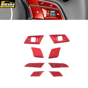 <span class=keywords><strong>2021</strong></span> <span class=keywords><strong>Audi</strong></span> <span class=keywords><strong>A3</strong></span> A4 A5 OEM accesorios interiores automotriz aleación de aluminio volante botón pegatinas Kits - Product Image 1