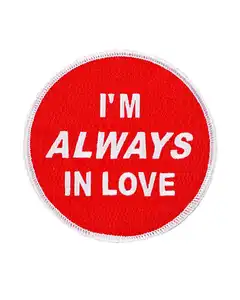 Wilco I'm Always In Love Embroidered Patch Embroidery Patches
