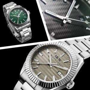 Reloj de Buceo Clean Factory ARF N Factory de 41 mm, Movimiento Automático NH35, Esfera de Cristal de Zafiro Negra Plateada, Resistente al Agua, para Hombre - Product Image 4