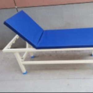Cama de Examen Hospitalaria Ke Ming 1800*600*730mm, Estructura Metálica, Azul Oscuro, Uso para Adultos - Product Image 1