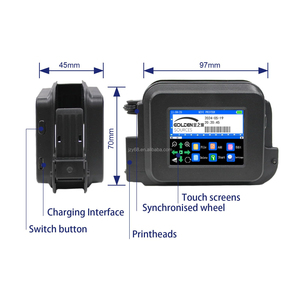 Stampante Inkjet TIJ Intelligente Miniaturizzata, <span class=keywords><strong>Macchina</strong></span> Codificatrice a Testina Singola da 12,7 mm, Marcatura di Precisione <span class=keywords><strong>600</strong></span> DPI per Magazzino, Logistica, Ufficio - Product Image 6