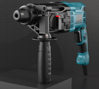 Marteau perforateur électrique léger 26 volts, perceuse et marteau perforateur : outil électrique 3-en-1 pour percer des trous dans le béton