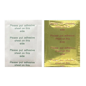 Patchs Détoxifiants pour les Pieds de Haute Qualité, Approvisionnement Immédiat, Nettoyants, Amincissants, Or, Couleur/Logo Personnalisables, Design Moderne, Durée de Conservation de 3 Ans, Pour Hommes Âgés - Product Image 3