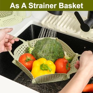 Comme vu à la télévision, passoire pliable plate de haute qualité et durable - Product Image 5