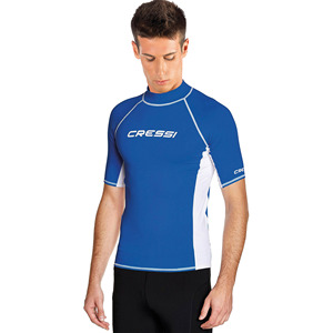 CRESSI LW47660 M/3 (50) <b>Man</b> Short Blue SL <b>Rash</b> <b>Guard</b> for Water Sports Equipment - Product Image 2
