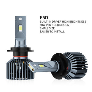 Aurora Led H4 Ampoule de voiture super lumineuse 9005 H7 Lampe Canbus Luces Led Para Auto Luz H1 H7 H11 Ampoules de phare LED - Product Image 3