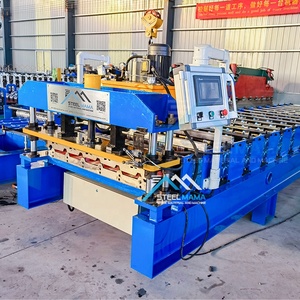 Máquina formadora de rollos en frío de hoja de techo trapezoidal TR6 IBR de acero de Color completamente automático de alta velocidad - Product Image 3