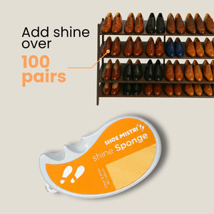 Éponge de polissage instantané pour chaussures Shoe Mistri, applicateur de cirage neutre, nettoyage et brillance rapides pour chaussures en cuir, bottes, toutes couleurs - Product Image 6