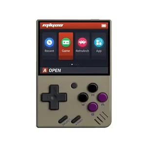 Miyoo-consola portátil Mini V2, consola de juegos portátil con pantalla de 2,8 pulgadas, sistema Linux, reproductor de juegos de bolsillo para PS1 GBA, gran oferta, precio de fábrica