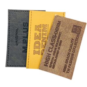 El yapımı çevre dostu kabartmalı <span class=keywords><strong>1</strong></span> inç X <span class=keywords><strong>2</strong></span> inç şanslı deri yamalar kalp dikmek için etiketleri şapka mont elbiseler-dikiş malzemeleri - Product Image 6