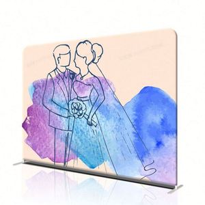 Vintage Retro Heavy-Duty Adjustable Paper <b>Frame</b> 10x10ft Portable Booth <b>Backdrop</b> Letterpress Printing Customized Promotional - Product Image 3