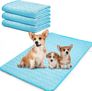 2026 Trendprodukte: Wiederverwendbare, wasserdichte Kühlmatte für Haustiere – Sommer-Hunde- und Katzen-Schlaf- und Spielunterlage, tragbares Komfort-Kühlkissen - Product Image 2