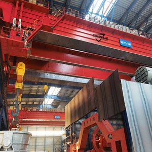 Norme européenne 32ton ~ 400ton Double poutre pont roulant grue levage treuil chariot fréquence Variable entraînement noyau PLC moteur - Product Image 6
